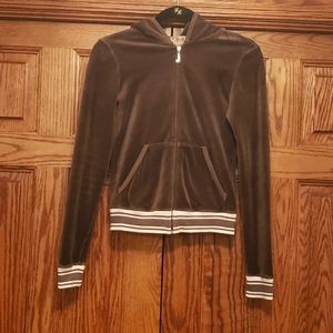 Juicy Couture Zip Front Hoodie